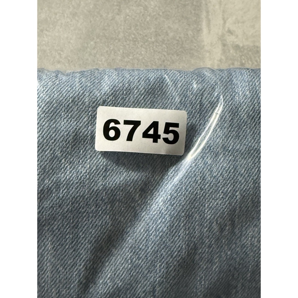 American Eagle 90's Straight Women's 4 Long Light Wash Blue Denim Jeans 28x32 - Picture 9 of 9